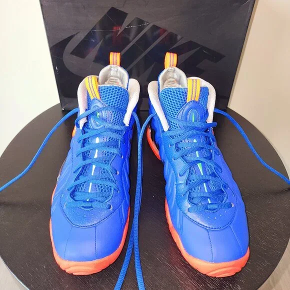 7 Y Nike Little Posite Pro Racer Blue/Total Crimson